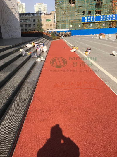 航天五一〇所 阿克塞彩色路面